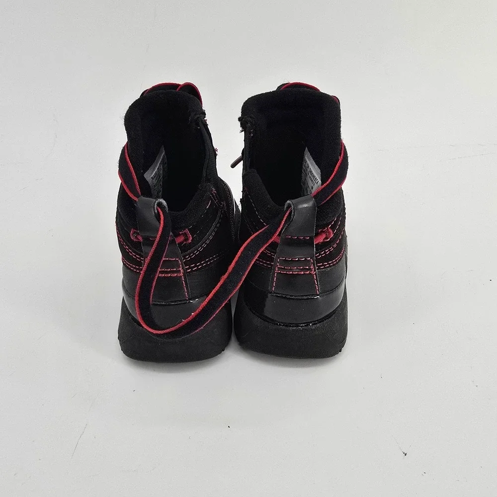 Air Jordan Black Red Toddler Boots 332103-061 Unisex 4C